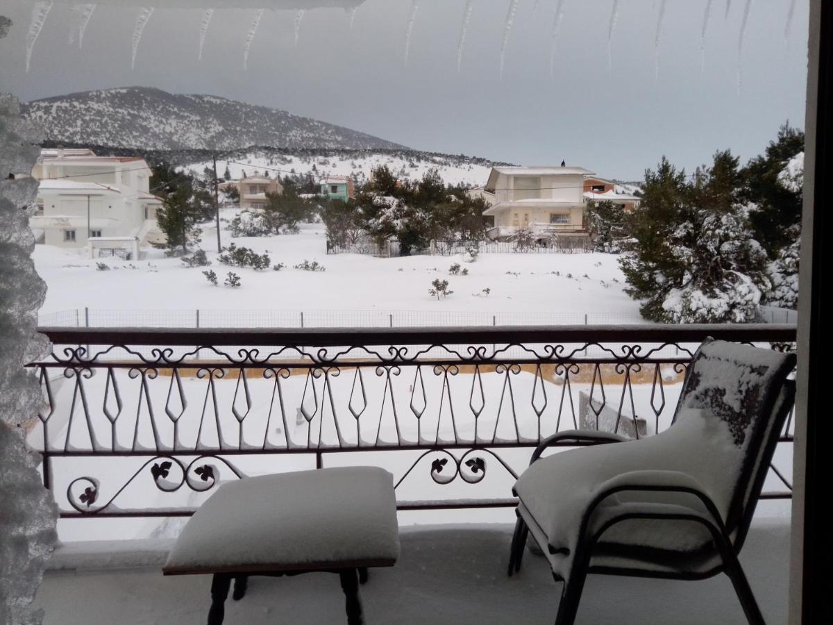 Xenonas Κithαiron Hotel Vilia Bagian luar foto